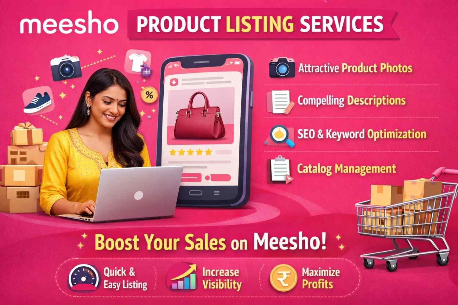 You are currently viewing How to Use Meesho Product Listing Services for Better Sales