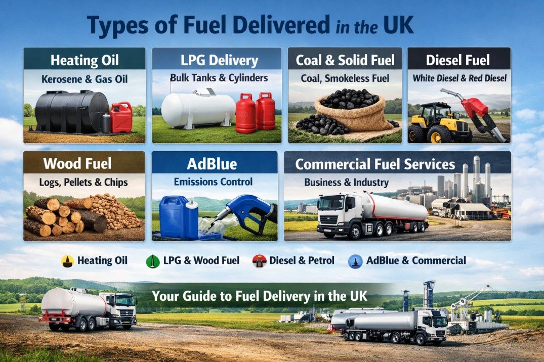 You are currently viewing Types of Fuel Delivered: A Complete Guide for UK Homes and Businesses
