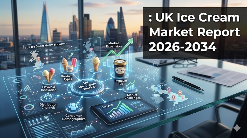 You are currently viewing Future of the UK Ice Cream Market: Insights on Size, Share, and Trends Across Categories and Regions (2026-2034)