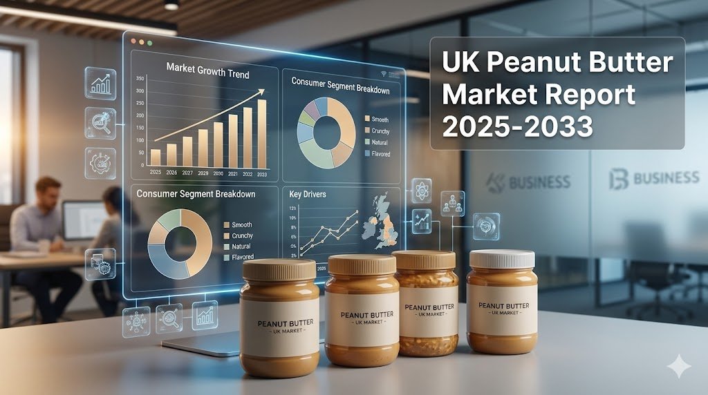 You are currently viewing Why the UK Peanut Butter Market Is Growing: Plant-Based Protein and Healthy Snacking Trends Explained
