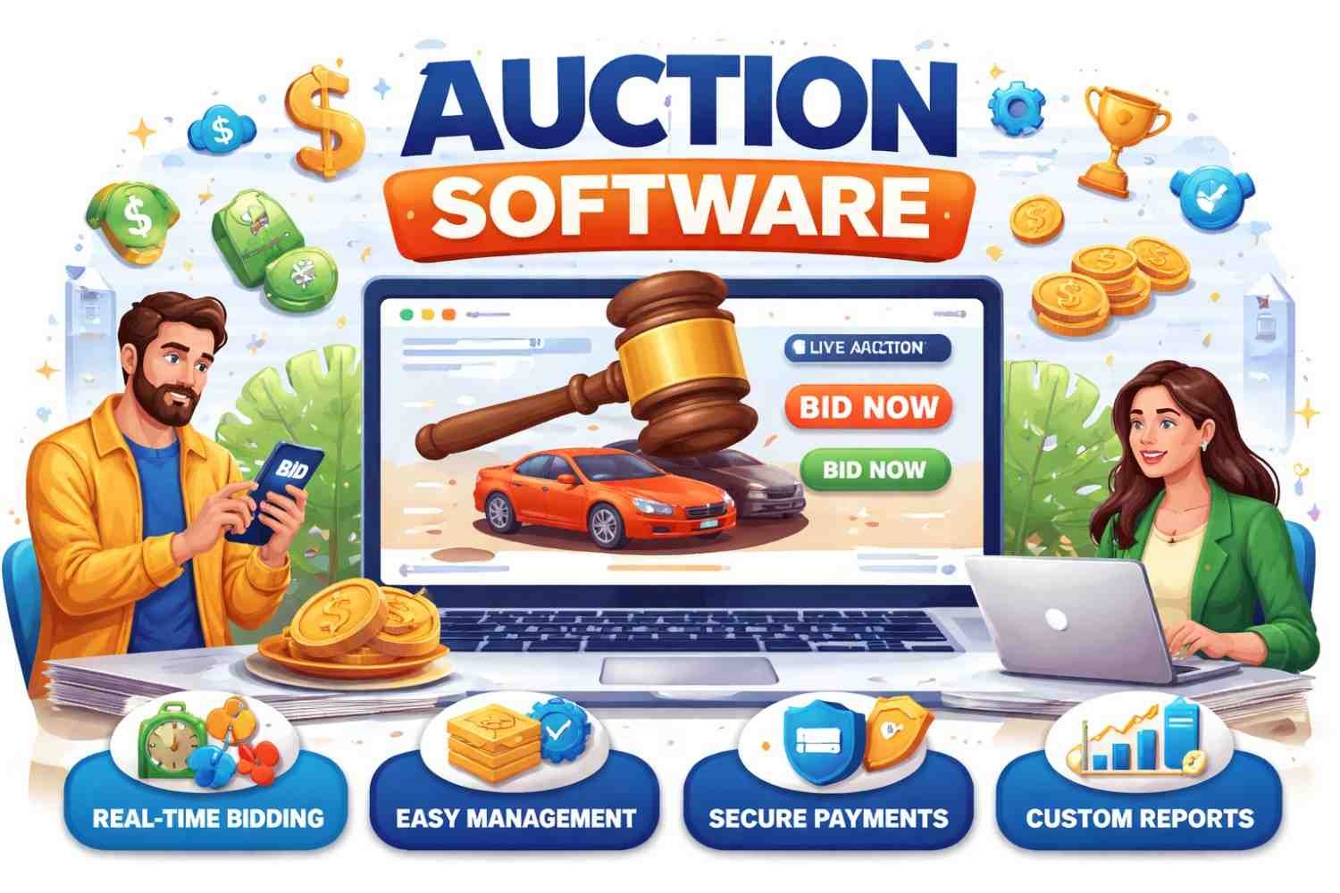 You are currently viewing Which Auction Software Features Are Essential for Secure Bidding Process