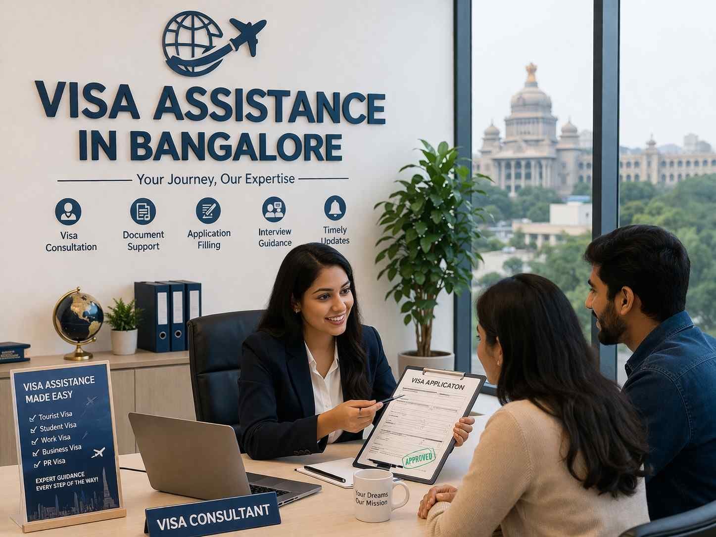 You are currently viewing Why Choose Expert Visa Assistance in Bangalore for Faster Processing