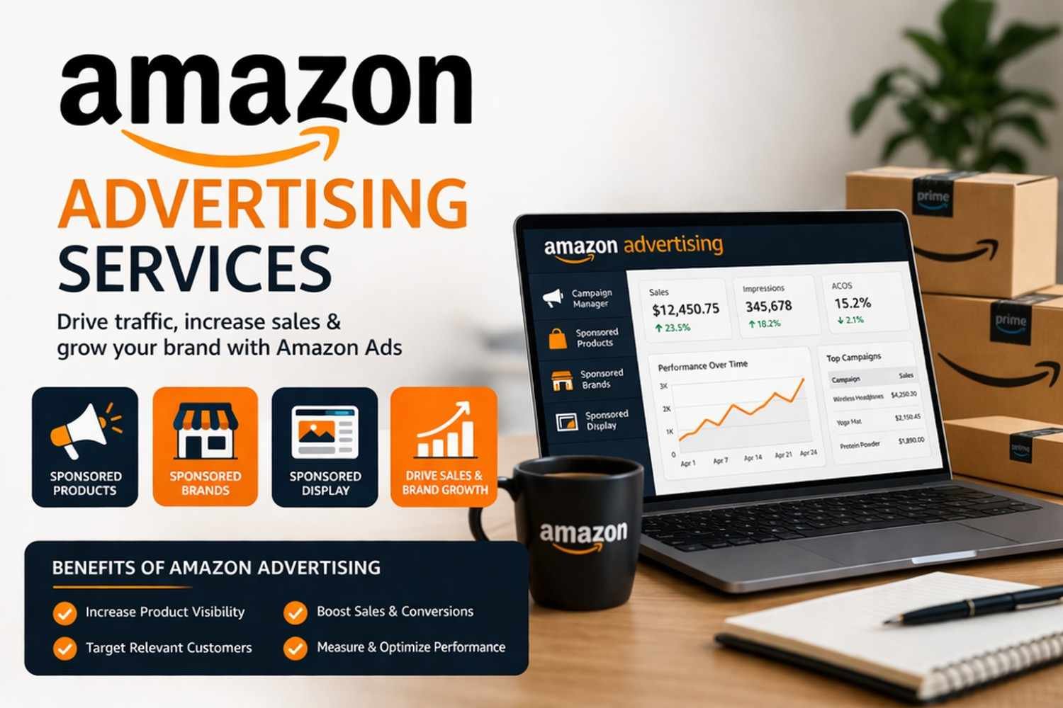 You are currently viewing How to Use Amazon Advertising Services for Better Product Sales