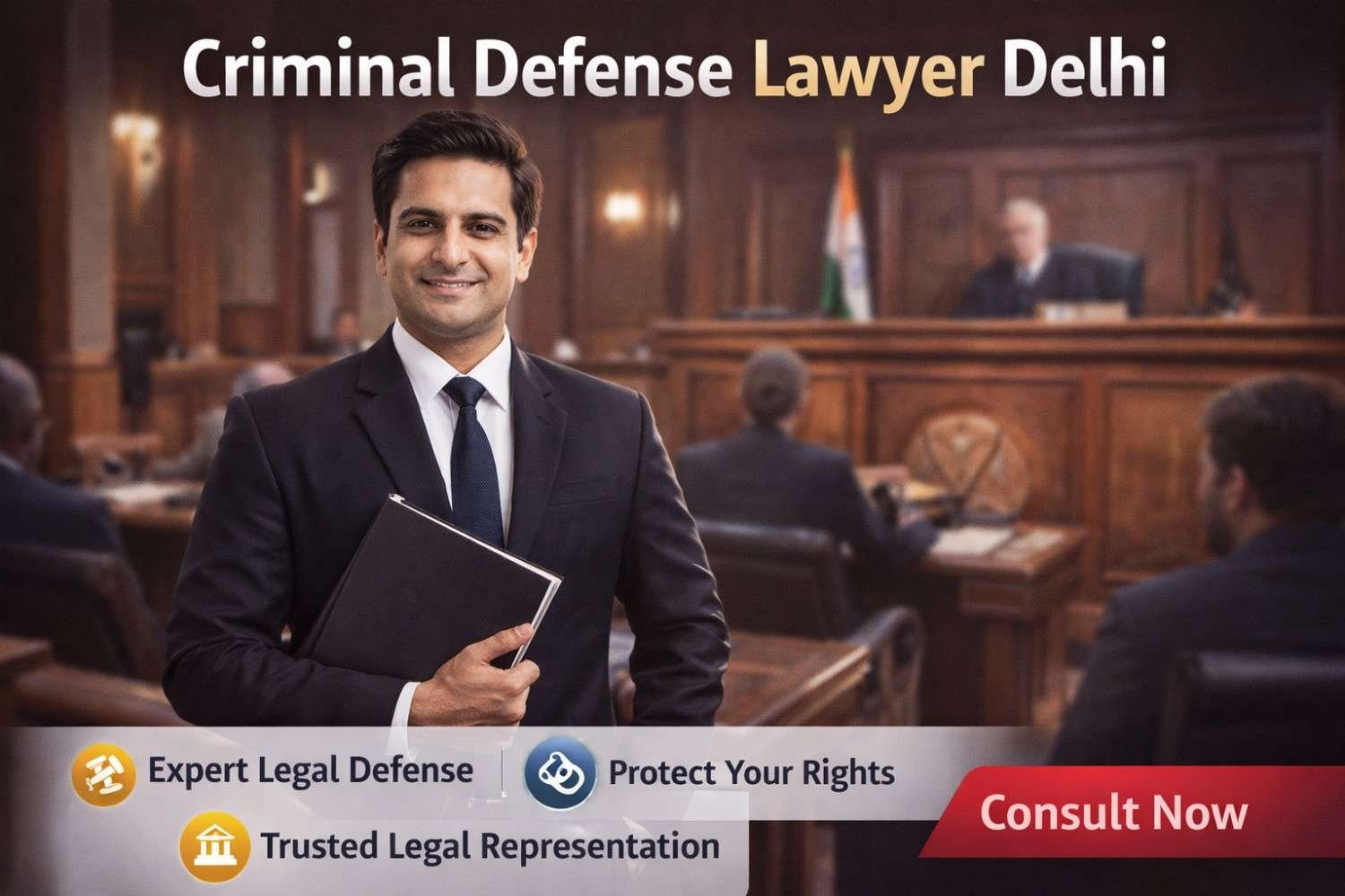 You are currently viewing What is the Complete Process Followed by Criminal Defense Lawyer Delhi
