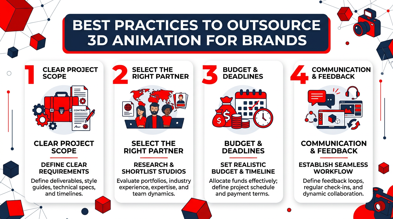 You are currently viewing Best Practices to Outsource 3D Animation for Brands
